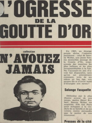 cover image of L'ogresse de la goutte-d'or